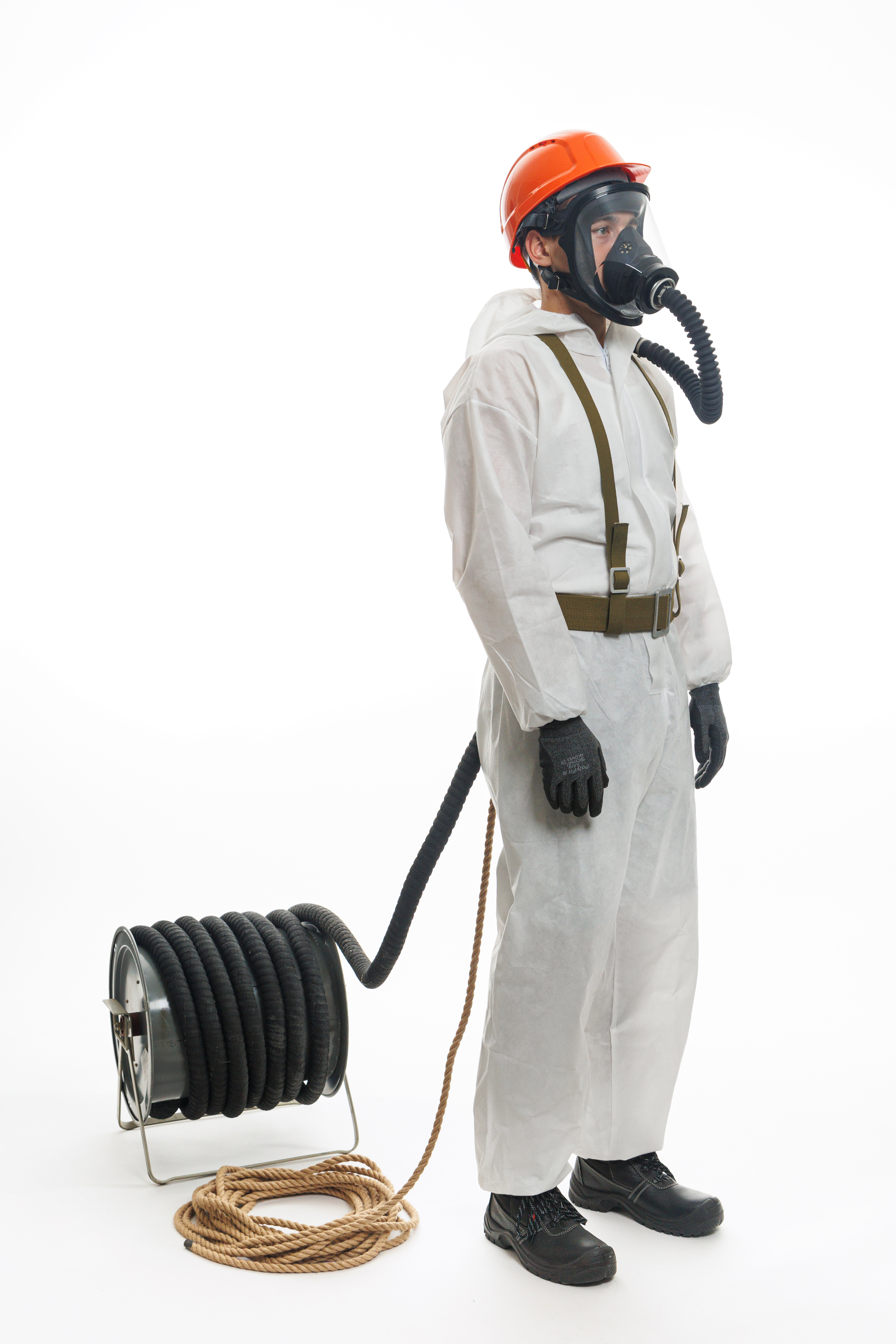 картинка Аппарат шланговый с приводом "Противогаз ПШ-2-20 (1шл.л., 20м, МАГ (1шт.), х/б)" 